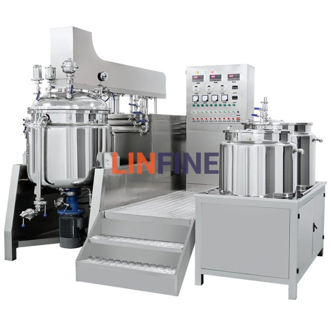 vacuum emulsifying mixer