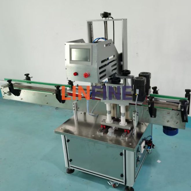 automatic screw capping machine