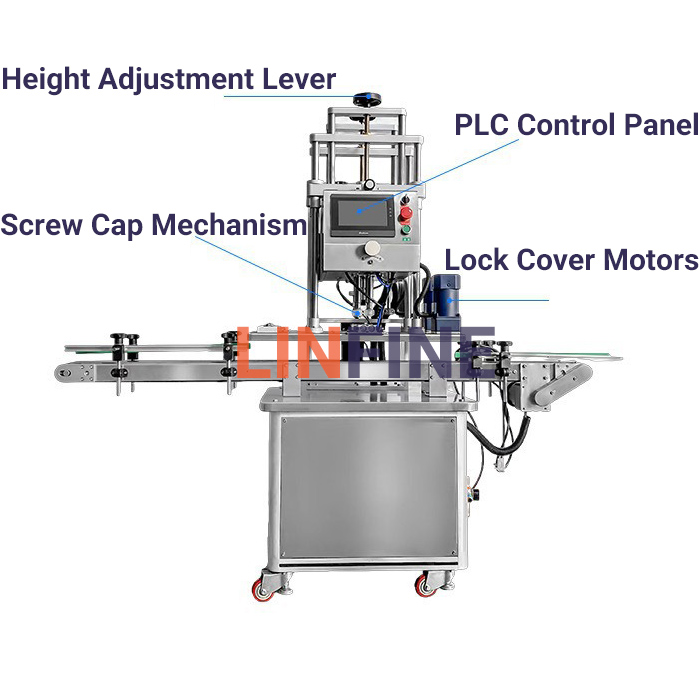 screw capping machine parts